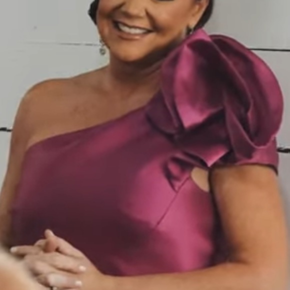 Alexander by Daymor evening Mardi Gras gown size 10 mother of bride/groom - Picture 6 of 11